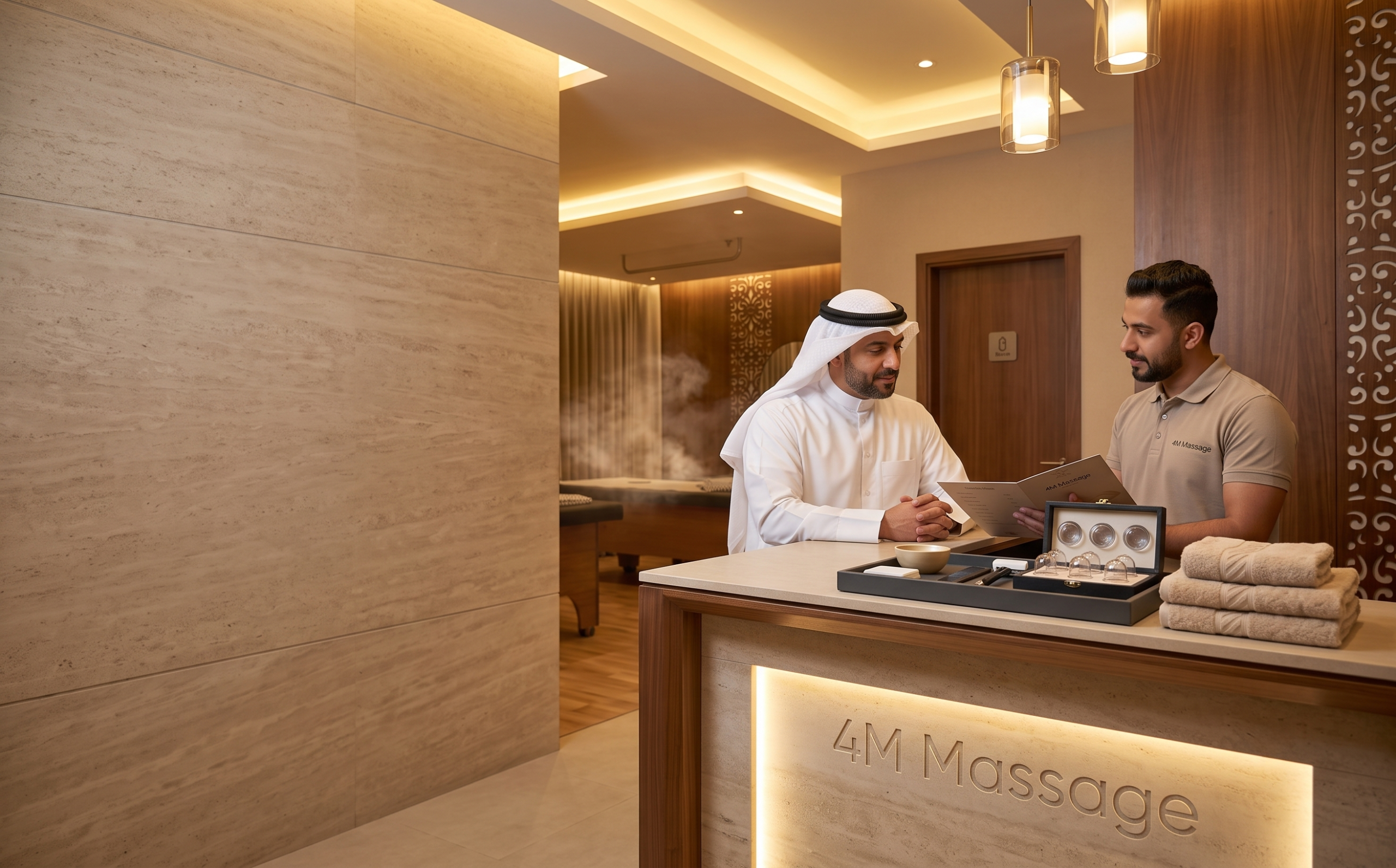 Choose massage body care service 4m massage kuwait